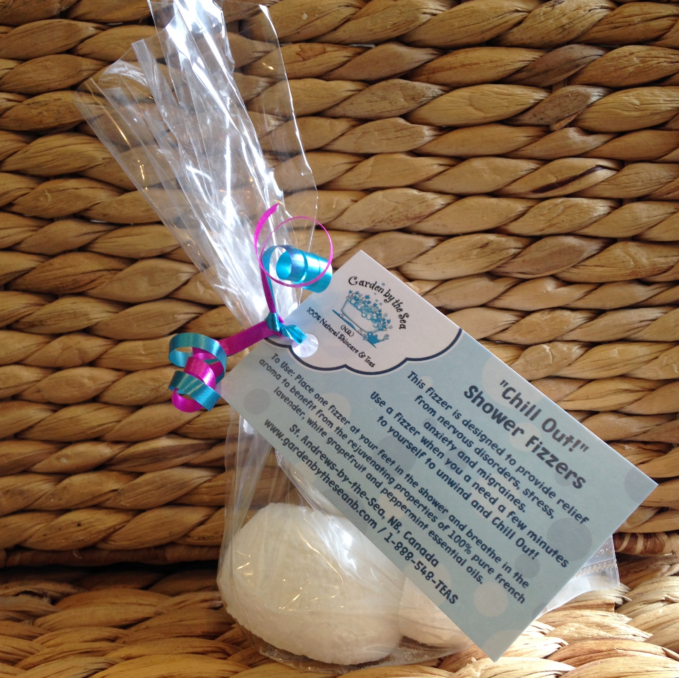 "Chill Out" Shower Fizzers Garden By The Sea