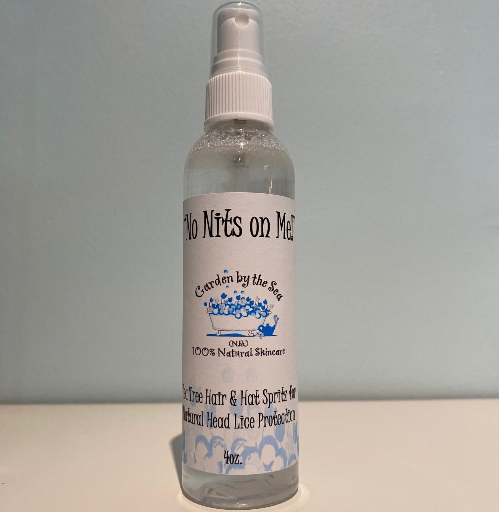 "No Nits on Me" Natural Head Lice Protection