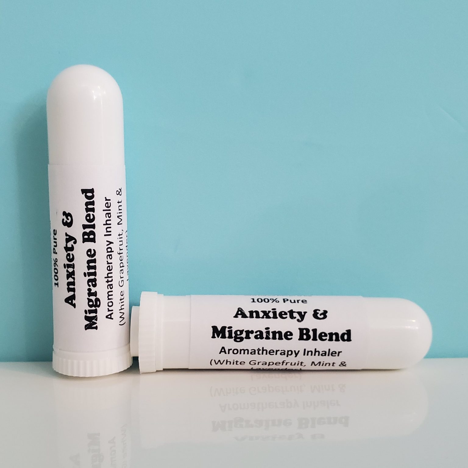 Migraine & Anxiety Blend Aromatherapy Inhaler Garden By The Sea