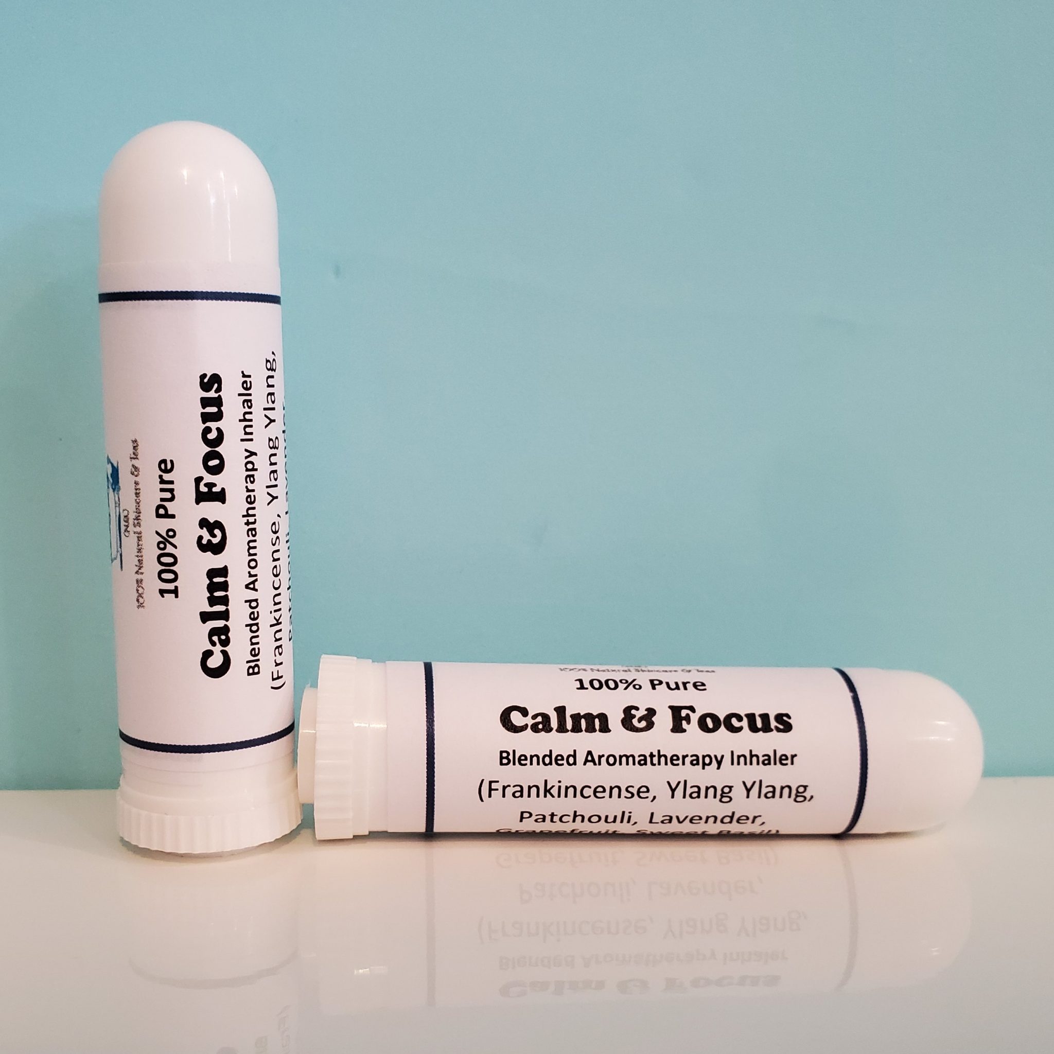 Calm & Focus Aromatherapy Inhaler Garden By The Sea